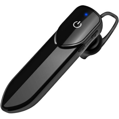 Handsfree Casca Bluetooth Smart Wireless Headset V-19, cu volum reglabil, Negru