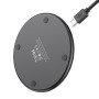 Incarcator Wireless, Hoco CW6 Pro, Fast Charging Pad 15W, Negru