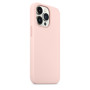 Husa eleganta din piele ecologica cu MagSafe, interior catifea, compatibila cu iPhone 11, Chalk Pink