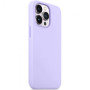 Husa eleganta din piele ecologica cu MagSafe, interior catifea, compatibila cu iPhone 11 Pro Max, Lilac