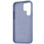 Husa din silicon compatibila cu Samsung Galaxy S22 Ultra cu protectie la camera, silk touch, interior din catifea, Lavanda