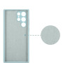 Husa din silicon compatibila cu Samsung Galaxy S22 Ultra cu protectie la camera, silk touch, interior din catifea, Sky Blue