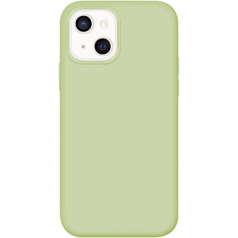 Husa Silk Touck Verde Deschis Apple iPhone 14 1ub