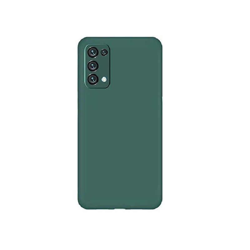 Husa Silk Touck Verde inchis Oppo Reno5 5G hns