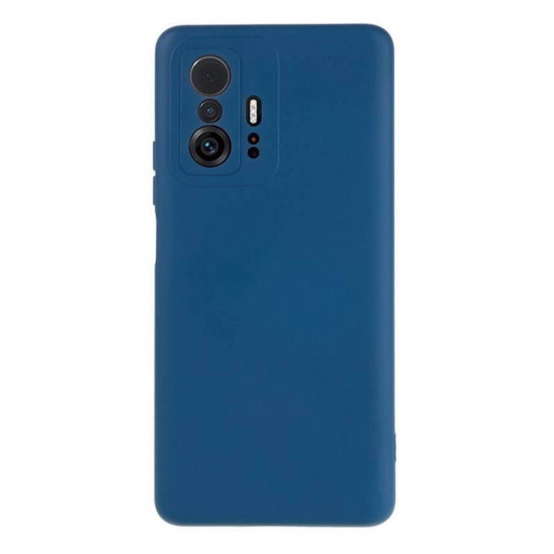 Husa Silk Touck Albastru Inchis Xiaomi 11T Lite ho5