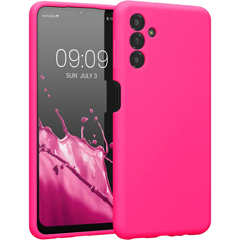 Husa Silk Touck Roz Neon Samsung Galaxy A04s 27q