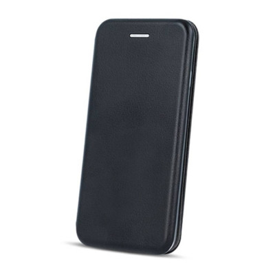 Husa de protectie tip carte pentru Xiaomi Redmi 9A, Inchidere magnetica, Negru