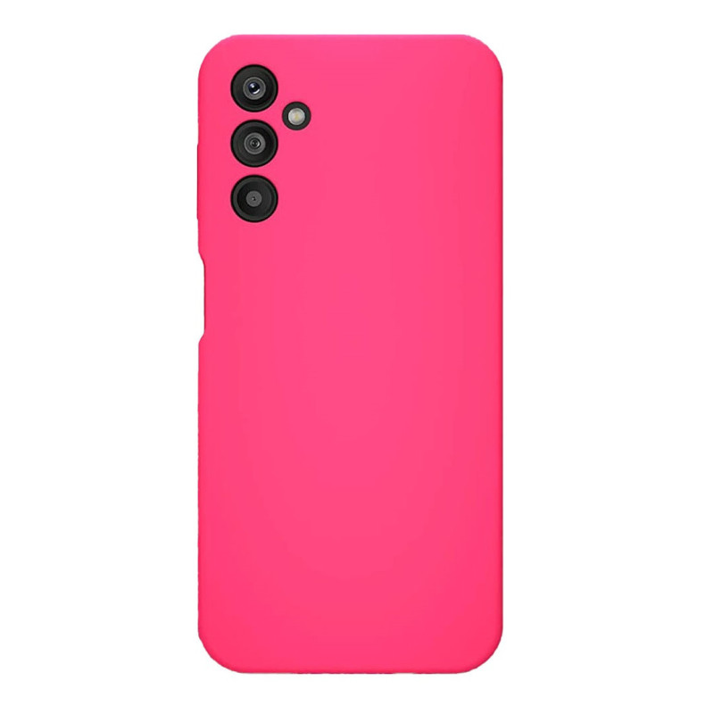 Accesoriu Husa Silk Touck Roz Neon Samsung Galaxy A14