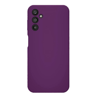 Husa din silicon compatibila cu Samsung Galaxy A14 5G, silk touch, interior din catifea, Violet