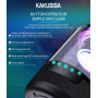 Boxa Portabila TWS Kakusiga KSC-608 Colorful Light, Bluetooth 5.0, Rosu