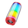 Boxa Portabila TWS Kakusiga KSC-611 360 Colorful Light, Bluetooth 5.0, Rosu