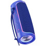 Boxa Portabila TWS Kakusiga KSC-614 Colorful Light, Bluetooth 5.0, Albastru