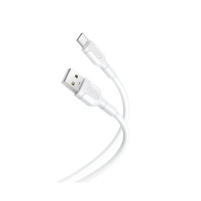 Cablu USB-C pentru incarcat si transfer date, XO-NB212, Alb