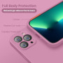 Husa de protectie din silicon pentru Apple iPhone 7 Plus, SoftTouch, interior microfibra, Mov Lilac