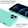 Husa de protectie din silicon pentru Apple iPhone XR, SoftTouch, interior microfibra, Turcoaz