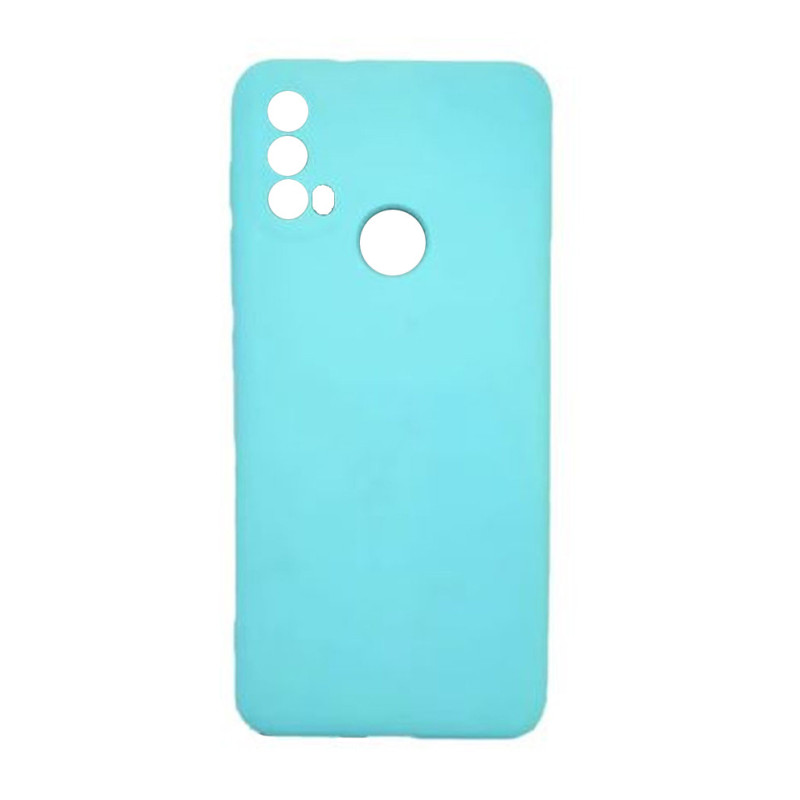 Accesoriu Husa Silk Touck Turcoaz Motorola Moto E40