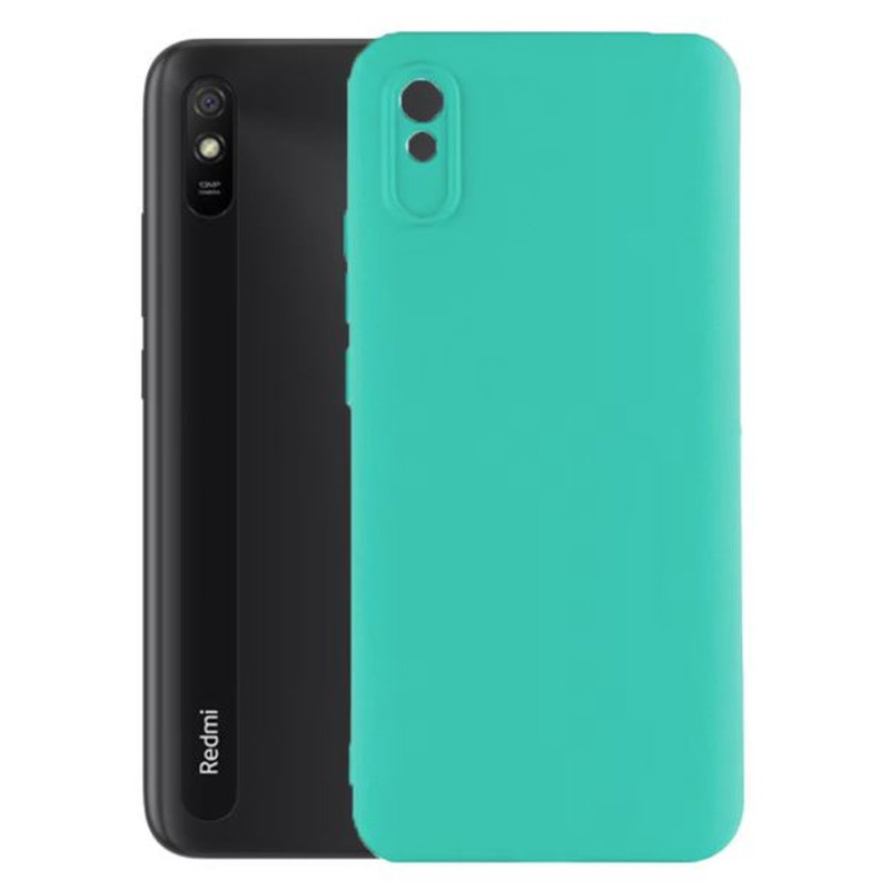 Husa Silk Touck Turcoaz Xiaomi Redmi 9A 3ga