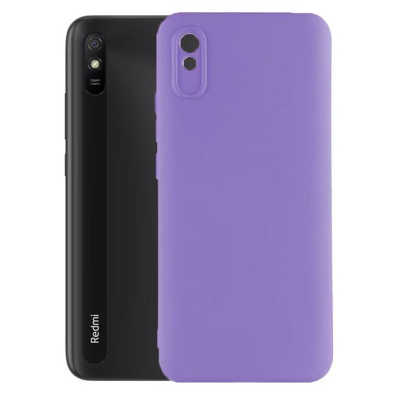 Accesoriu Husa Silk Touck Mov Xiaomi Redmi 9A