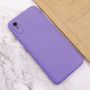 Husa Silicon Silk Touch compatibila cu Xiaomi Redmi 9A, interior catifea, Mov