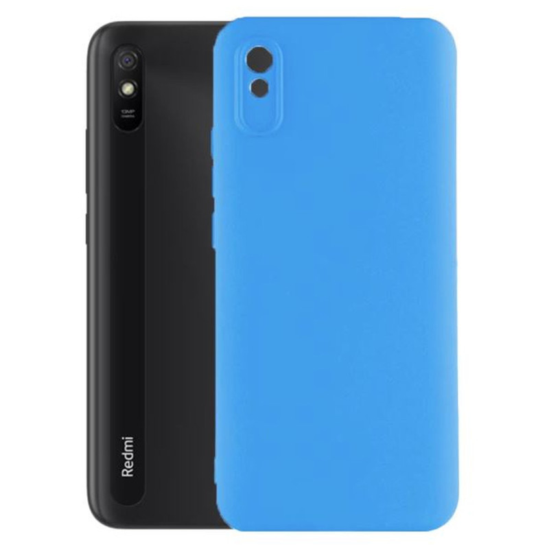 Accesoriu Husa Silk Touck Albastru Xiaomi Redmi 9A