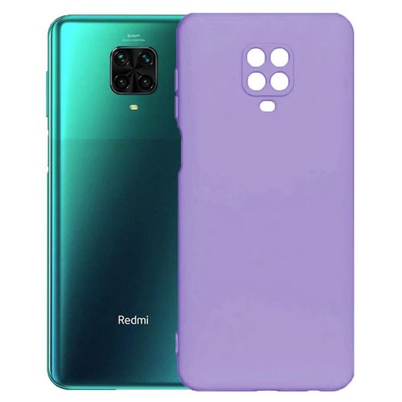 Accesoriu Husa Silk Touck Mov Xiaomi Redmi Note 9 Pro