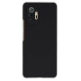 Husa Silicon Silk Touch compatibila cu Xiaomi Redmi Note 10 Pro, interior catifea, Negru