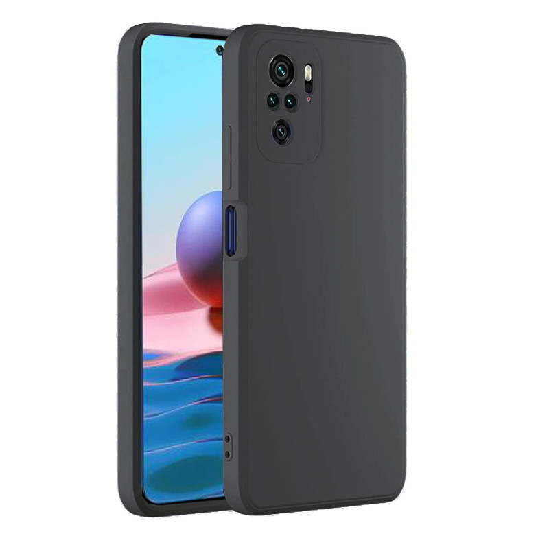 Husa Silk Touck Negru Xiaomi Redmi Note 10 3go