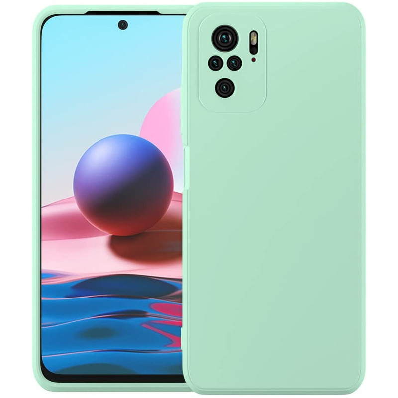 Husa Silk Touck Turcoaz Xiaomi Redmi Note 10 3gq