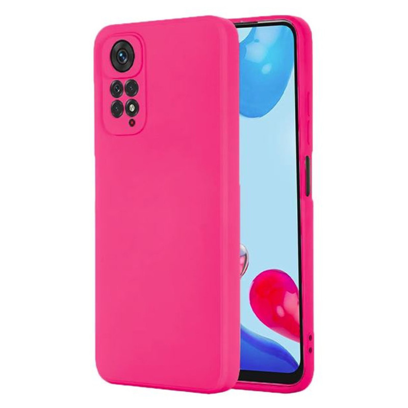 Husa Silk Touck Roz Neon Xiaomi Redmi Note 11 Pro 5G 3gu