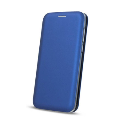 Husa de protectie tip carte pentru Samsung Galaxy S21 Ultra, Inchidere magnetica, Albastru