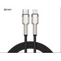 Cablu Date si Incarcare Kakusiga KSC-685 mufa tip Lightning la USB-C 20W PD, Gri