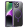 Husa de protectie din policarbonat Hoco Magnetic Dual-Color Case pentru iPhone 15 Pro Max - Mov