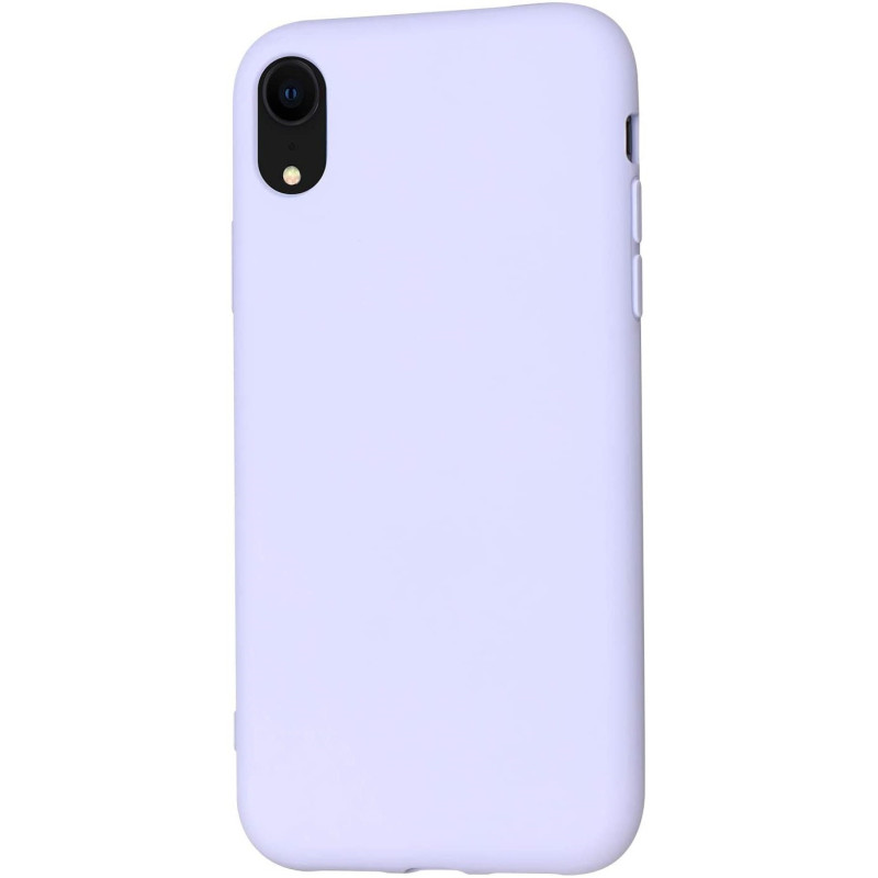 Accesoriu Husa Silk Touck Mov Deschis Apple IPhone XR