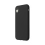 Husa de protectie pentru iPhone XR, ultra slim silicon, interior din catifea,silk touch de culoare Negru