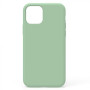 Husa protectie pentru iPhone 11, ultra slim, silicon Verde, interior din microfibra