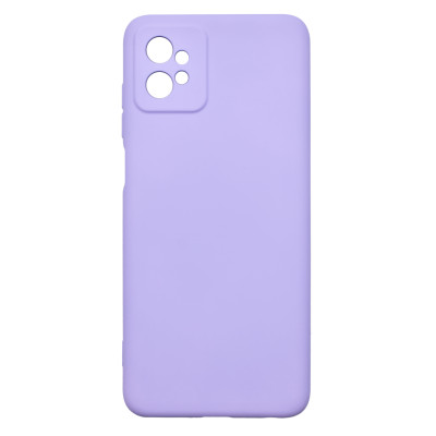 Husa de protectie din silicon pentru Motorola Moto G32, SoftTouch, interior microfibra, Lilac