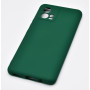 Husa de protectie din silicon pentru Motorola Moto G72, SoftTouch, interior microfibra, Verde Inchis