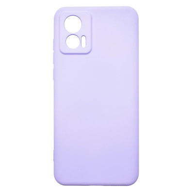 Husa de protectie din silicon pentru Motorola Moto Edge 30 Neo, SoftTouch, interior microfibra, Lilac