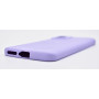 Husa de protectie din silicon pentru Motorola Moto Edge 30 Neo, SoftTouch, interior microfibra, Lilac