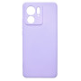 Husa de protectie din silicon pentru Motorola Moto Edge 40, SoftTouch, interior microfibra, Lilac