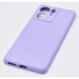 Husa de protectie din silicon pentru Motorola Moto Edge 40, SoftTouch, interior microfibra, Lilac