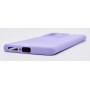 Husa de protectie din silicon pentru Motorola Moto Edge 40, SoftTouch, interior microfibra, Lilac