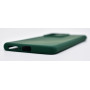 Husa de protectie din silicon pentru Motorola Moto Edge 40, SoftTouch, interior microfibra, Verde Inchis