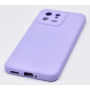 Husa de protectie din silicon pentru Xiaomi 13, SoftTouch, interior microfibra, Lilac