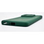 Husa de protectie din silicon pentru Xiaomi 13 Pro, SoftTouch, interior microfibra, Verde Inchis