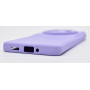 Husa de protectie din silicon pentru Xiaomi 13 Ultra, SoftTouch, interior microfibra, Lilac