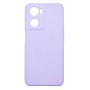 Husa de protectie din silicon pentru OPPO A57S, SoftTouch, interior microfibra, Lilac