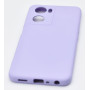 Husa de protectie din silicon pentru OPPO A57S, SoftTouch, interior microfibra, Lilac