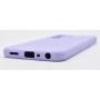 Husa de protectie din silicon pentru OPPO A57S, SoftTouch, interior microfibra, Lilac