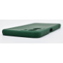 Husa de protectie din silicon pentru OPPO A57S, SoftTouch, interior microfibra, Verde Inchis